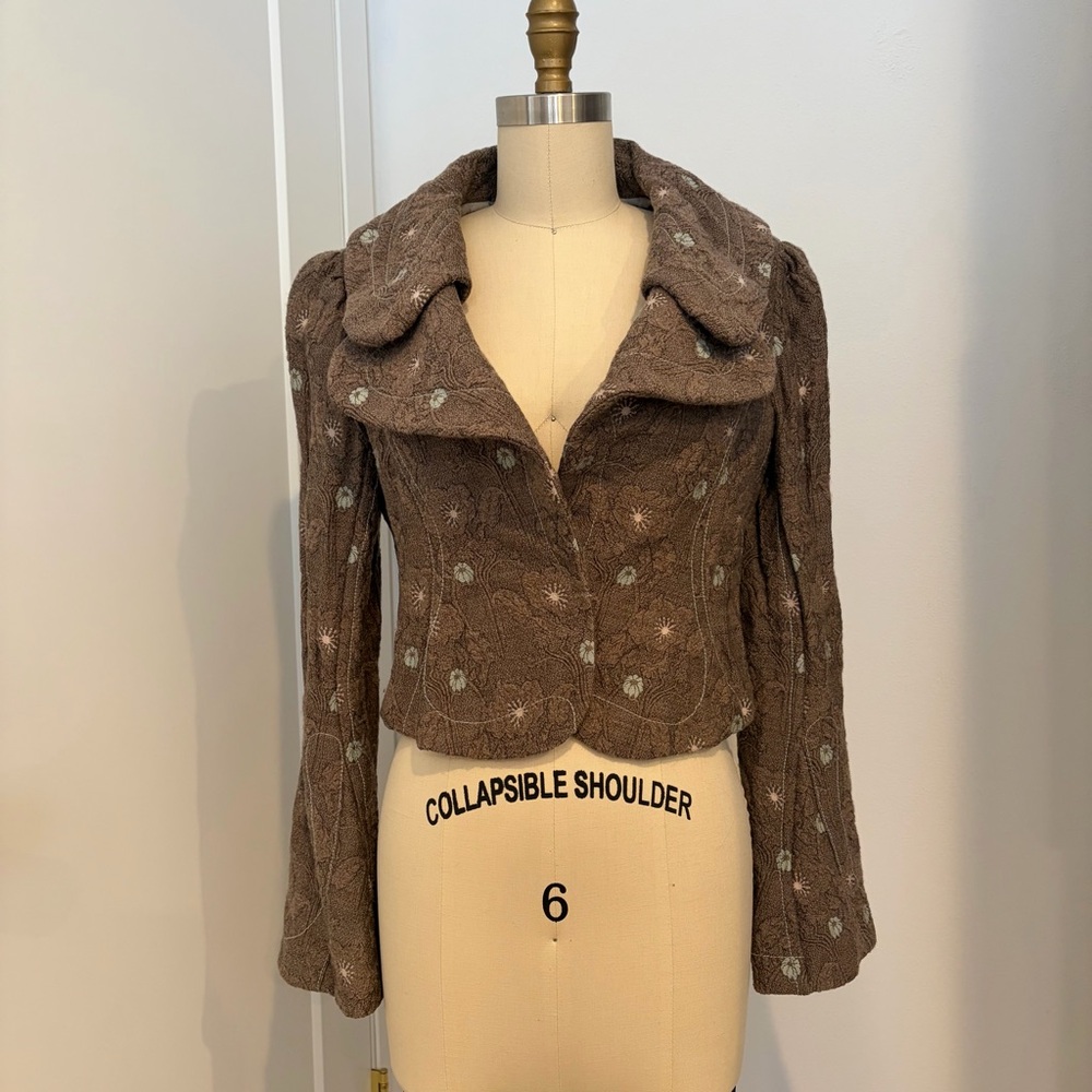 Hanii Y Gorgeous Vintage Fabric Jacket